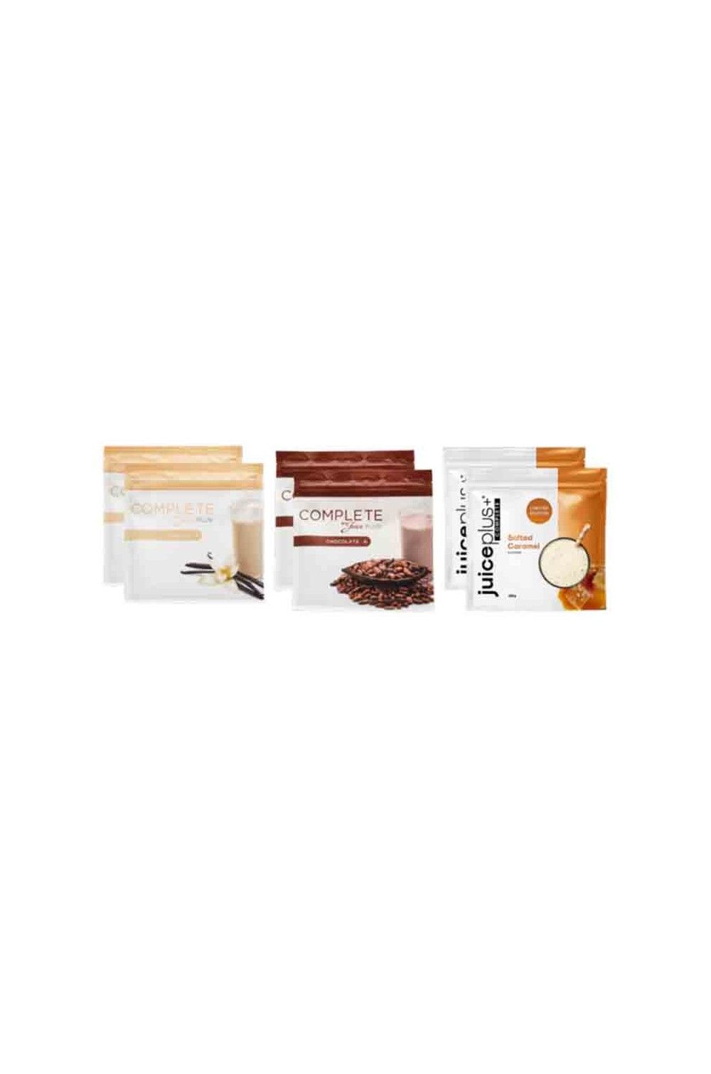 COMPLETE BY JUICE PLUS Â® LIMITED EDITION SALTED CARAMEL COMBI BOX JUICE PLUS Â® 1 - saluteinessere 