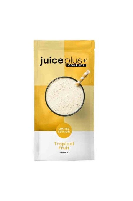 COMPLETE BY JUICE PLUS Â® TROPICAL FRUIT â LIMITED EDITION - 30 JUICE PLUS Â® 1 - saluteinessere 