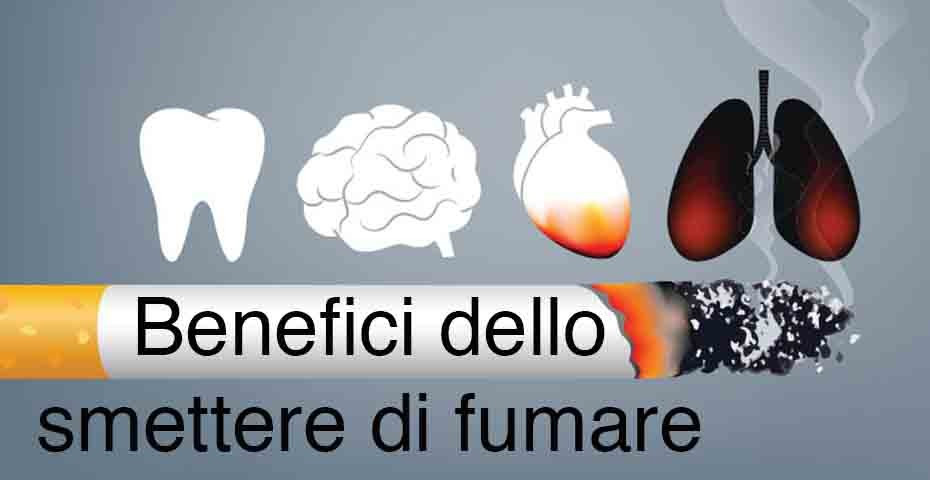 Benefici dello smettere di fumare